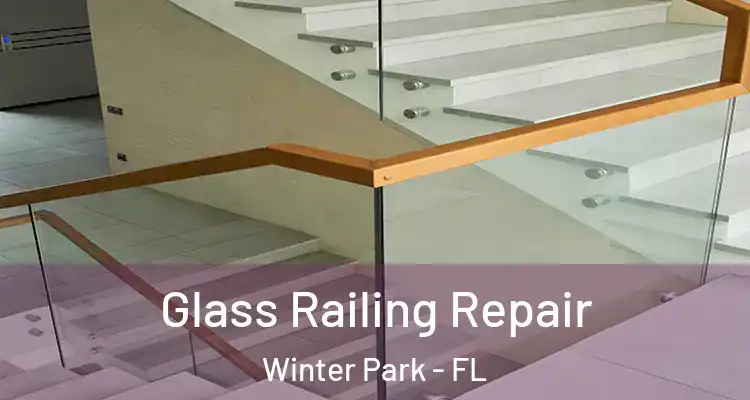 Glass Railing Repair Winter Park - FL