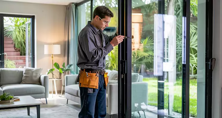Sliding Door Jamb Lock Repair in Winter Park, FL