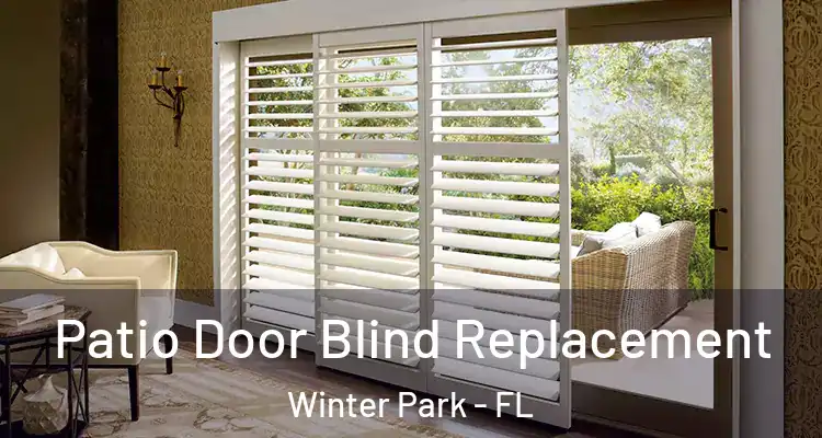 Patio Door Blind Replacement Winter Park - FL