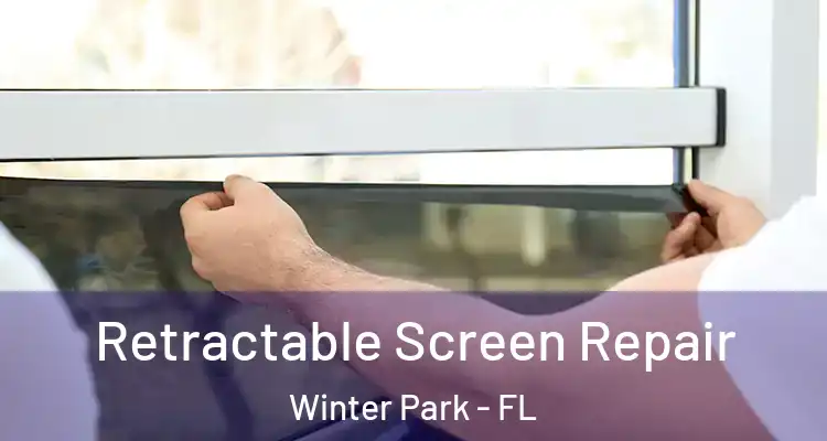 Retractable Screen Repair Winter Park - FL