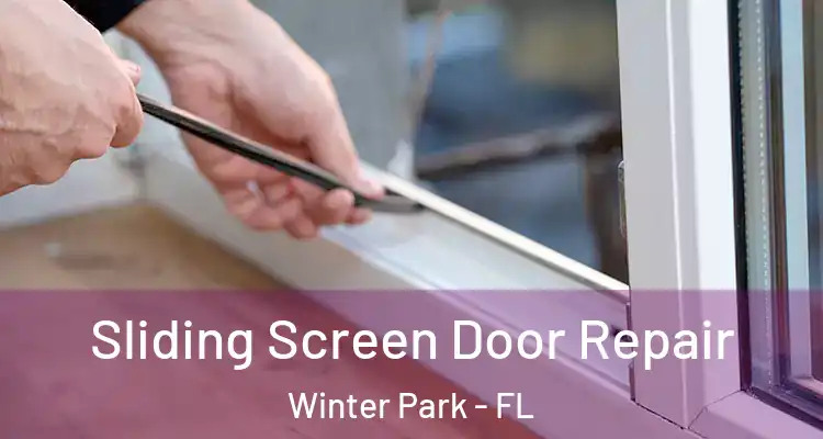 Sliding Screen Door Repair Winter Park - FL