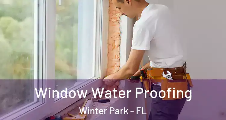 Window Water Proofing Winter Park - FL
